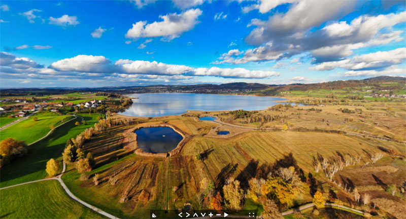 360 Grad Panorama Luftaufnahmen mit Drohnen